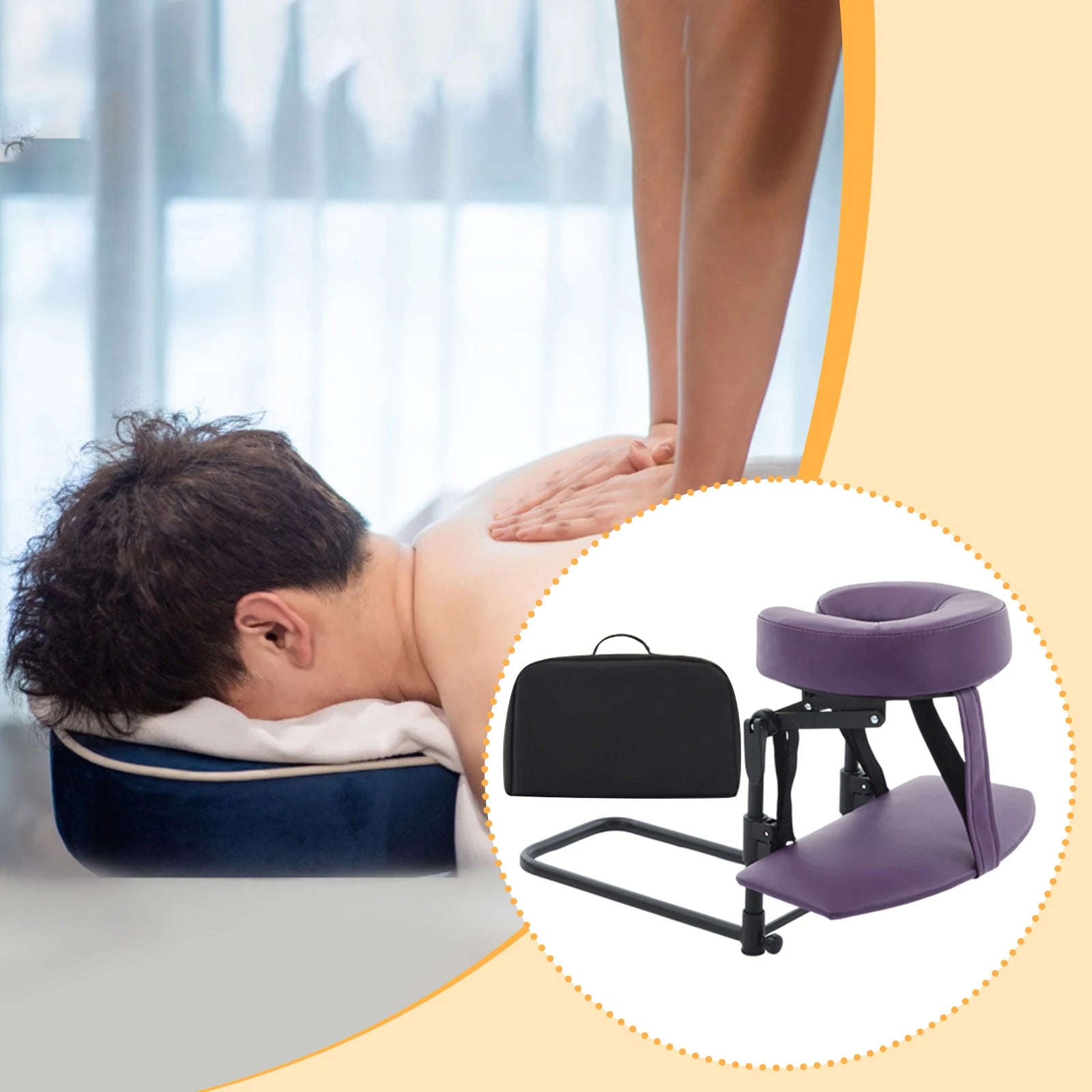 Adjustable Head Rest Neck Massager