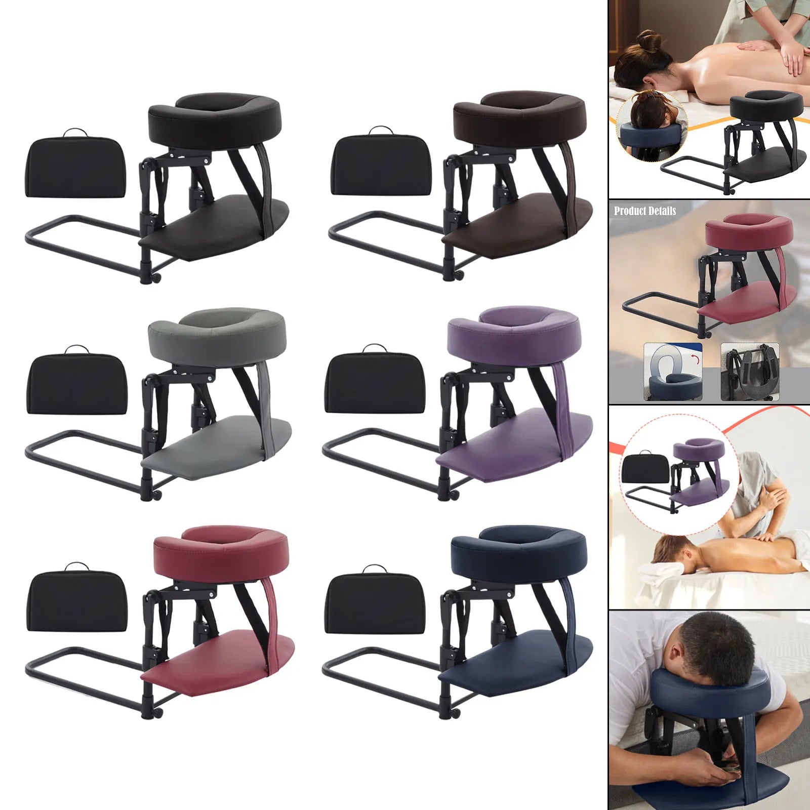 Adjustable Head Rest Neck Massager