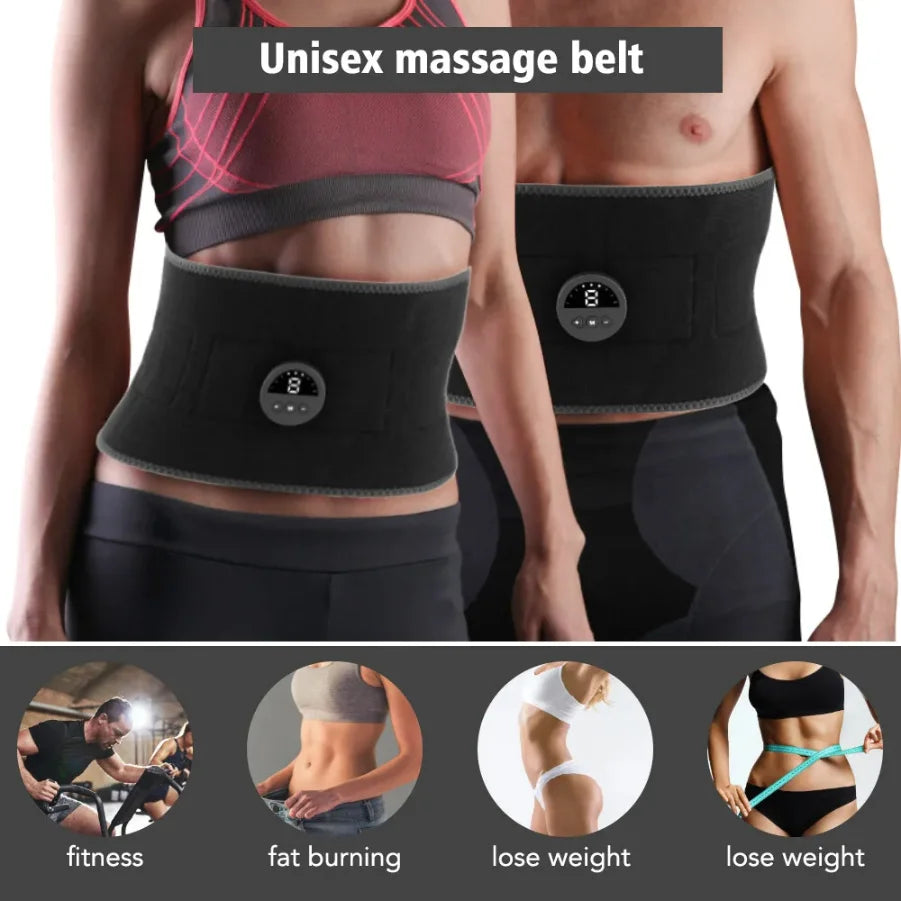 EMS Abdominal Muscle Massager Belt