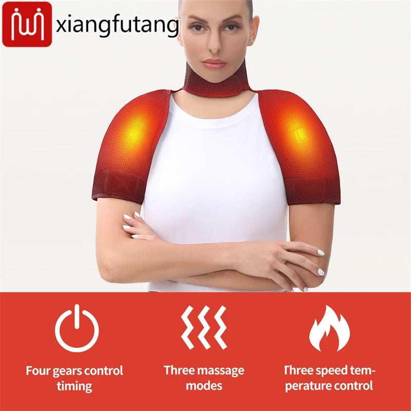 Heated Shoulder Back Massager