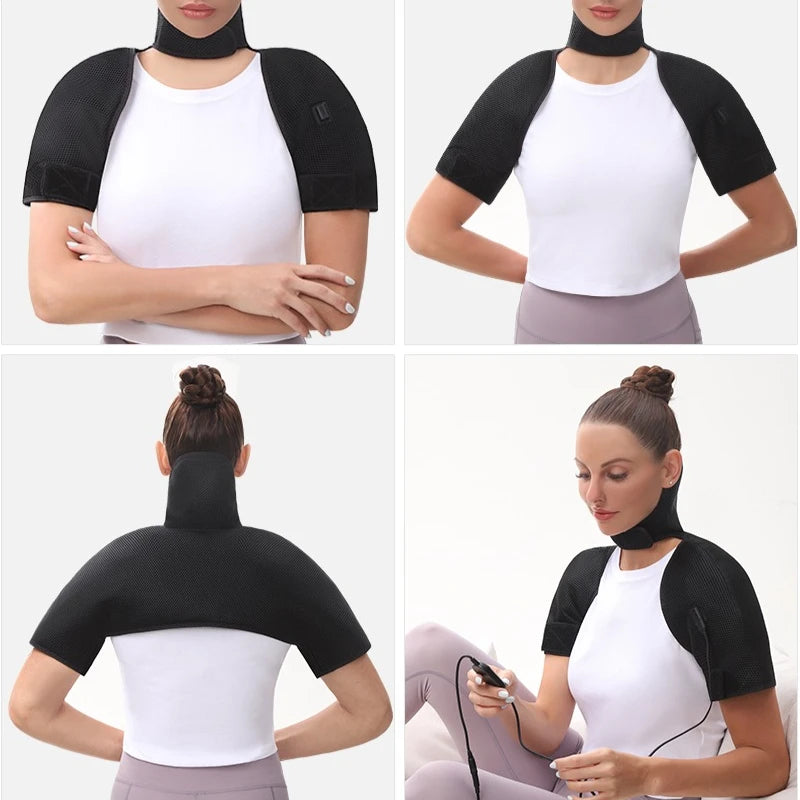 Heated Shoulder Back Massager