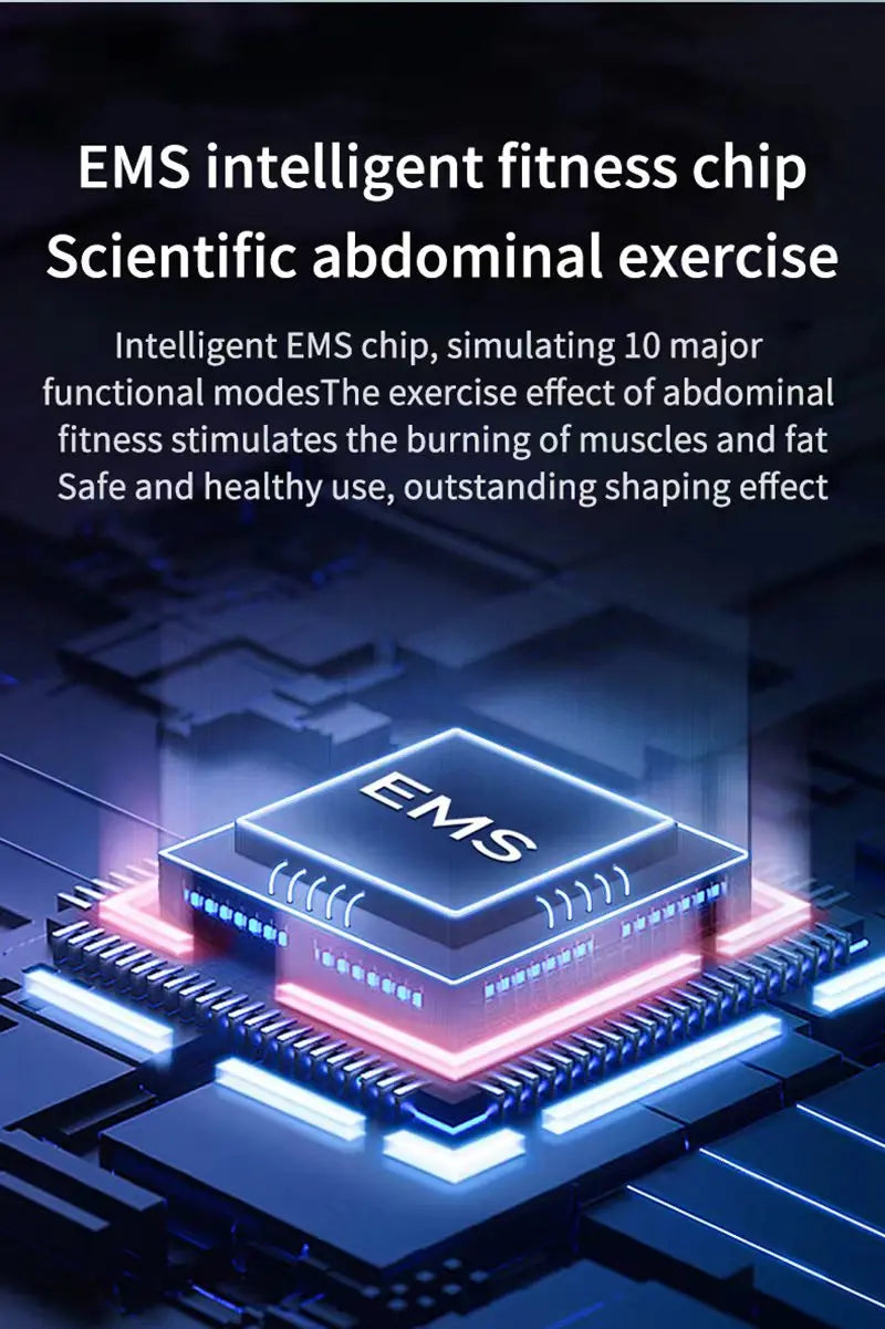 Wireless EMS Muscle Stimulator Belt