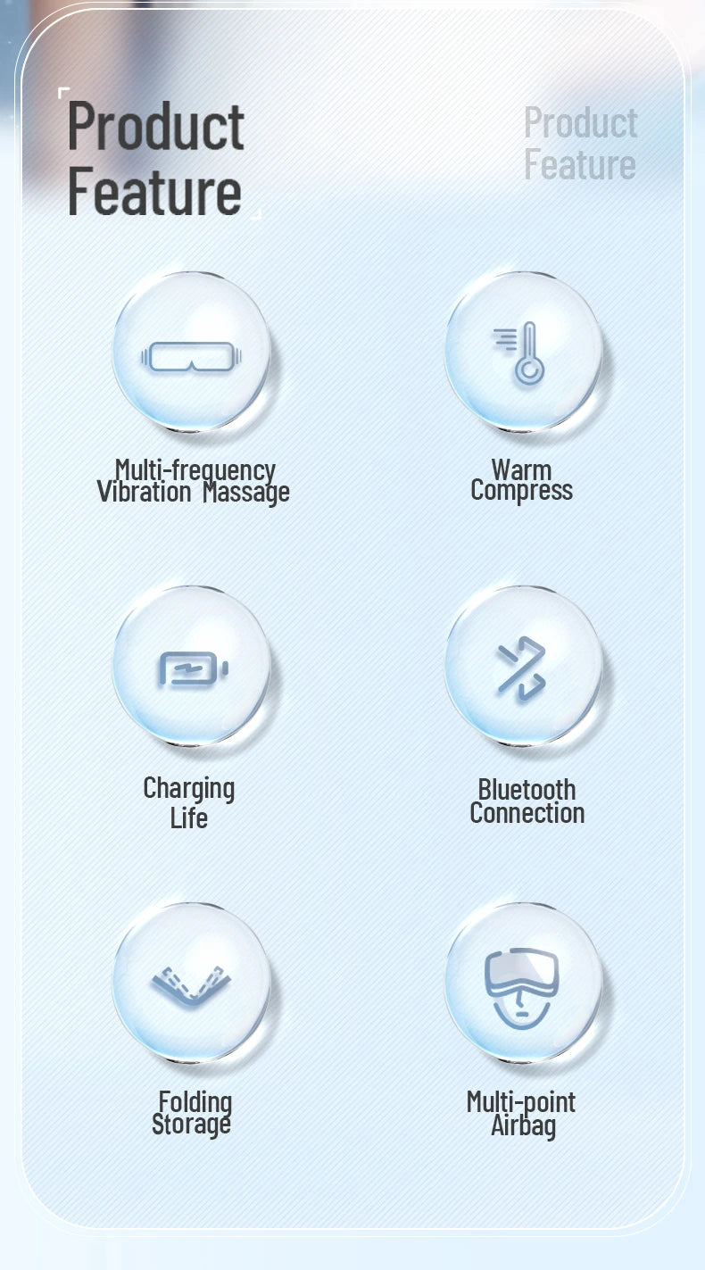 Low-Frequency Heated Eye Massager