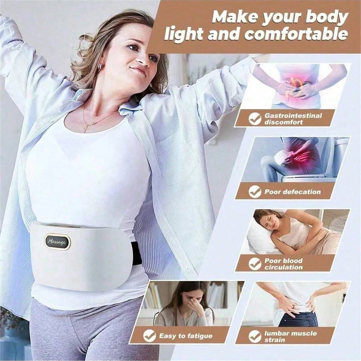 Electric Abdominal Massager