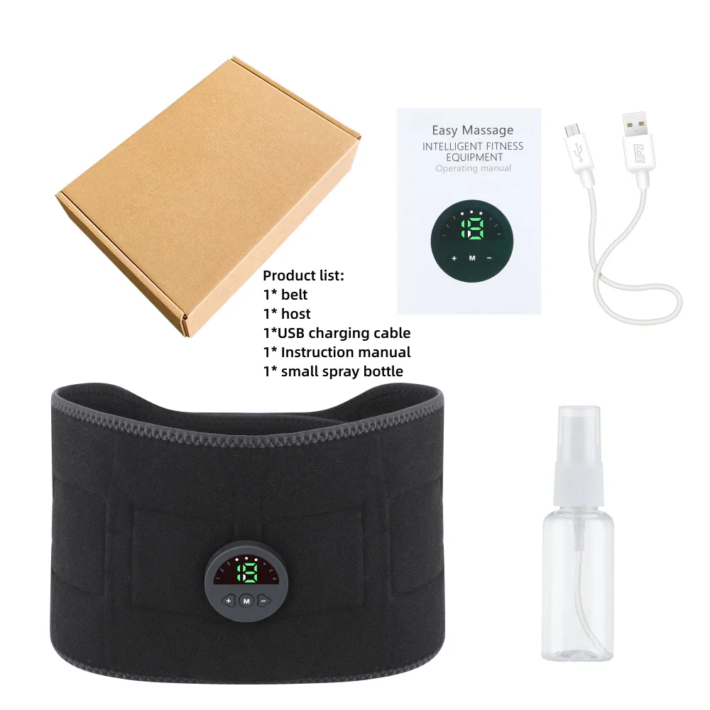 EMS Abdominal Muscle Massager Belt