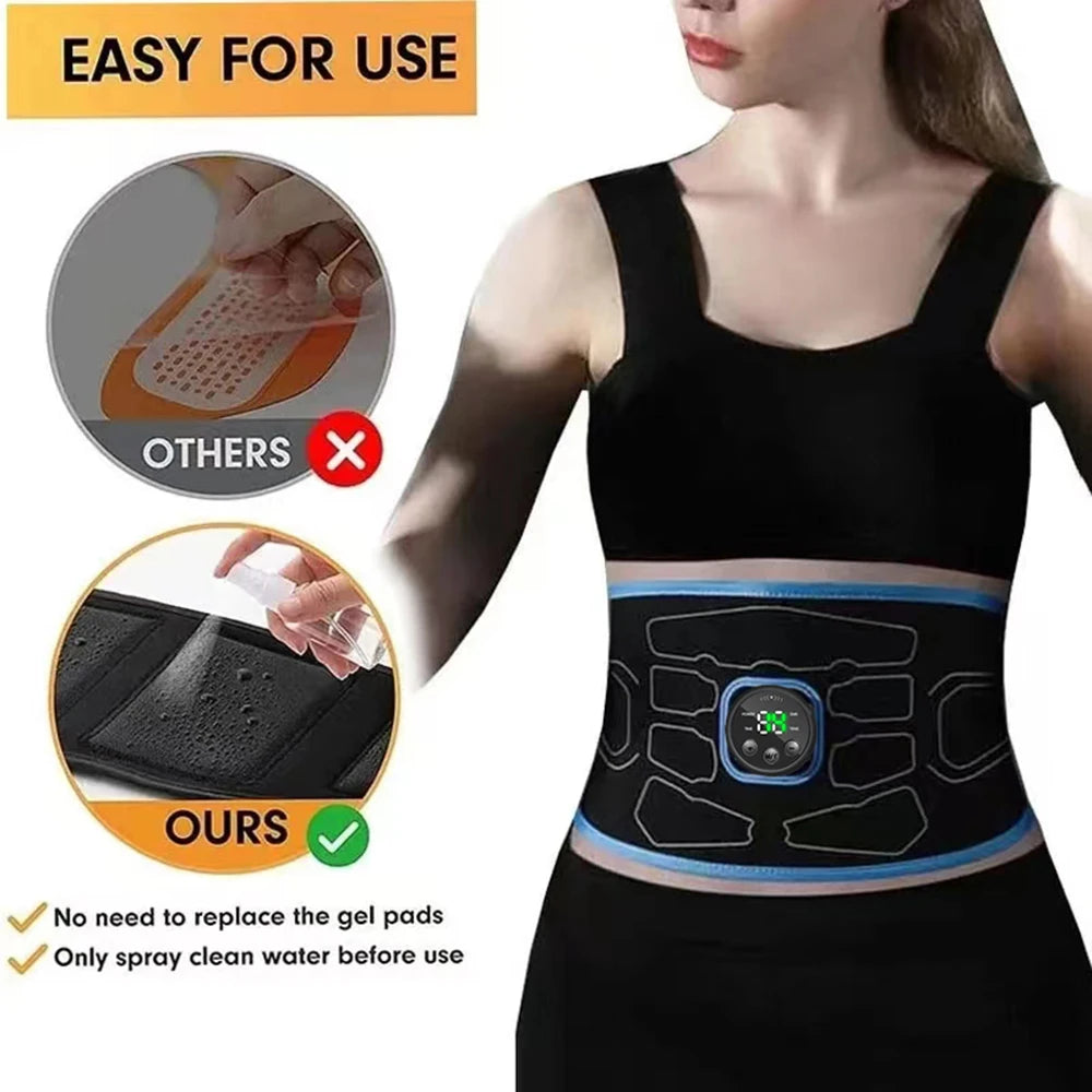 Wireless EMS Muscle Stimulator Belt