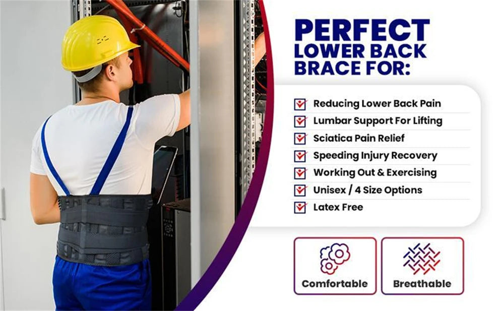 Premium Lumbar Back Brace