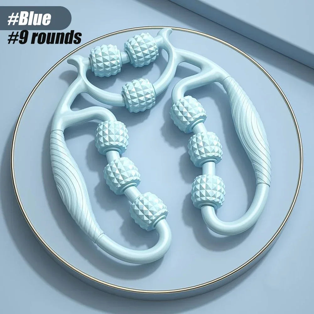 9-Roller Muscle Massage Stick