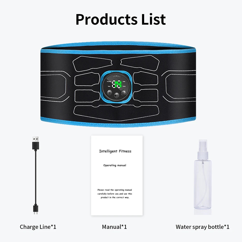 Wireless EMS Muscle Stimulator Belt